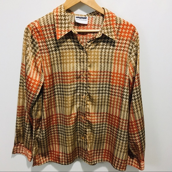 Alfred Dunner Tops - Alfred Dunner button down top. Size XL